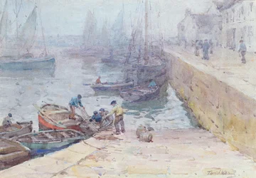 Un matin gris, Audierne, Bretagne